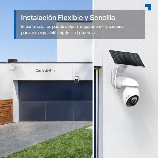 Caméra de surveillance TP-Link TC92 4K Vision Nocturne Extérieure Détection IA Audio Bidirectionnel