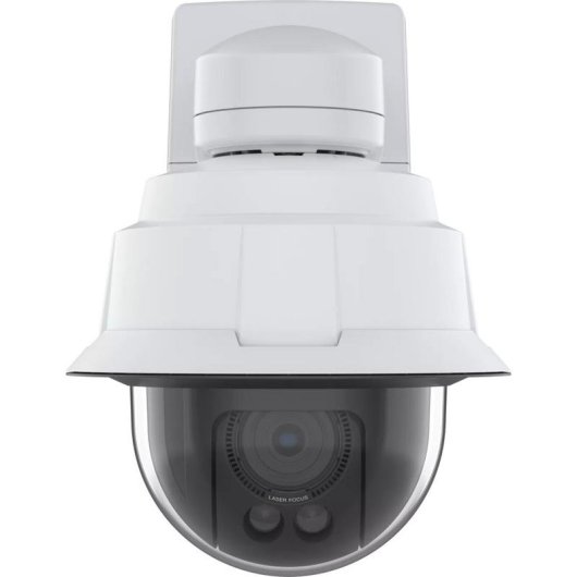 Câmera de vigilância Axis Q6086-E 4MP Visão Noturna Externa PTZ Detecção IA Antivandalismo