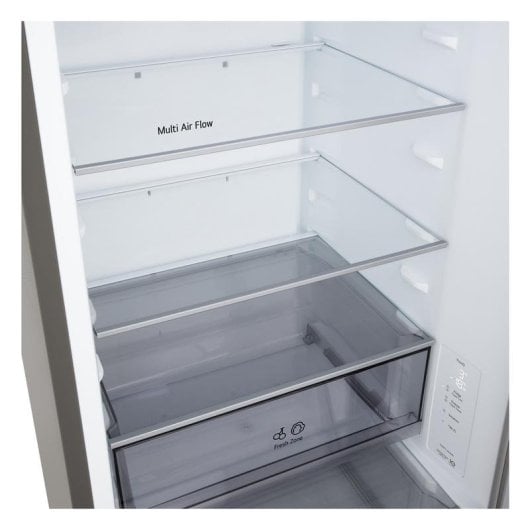 Frigorífico Combi LG GBBSJ10DPY Total No Frost 186cm 333L D Plata WiFi