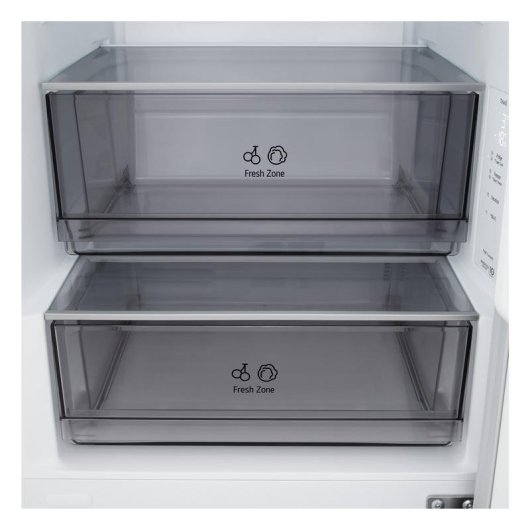 Frigorífico Combi LG GBBSJ10DPY Total No Frost 186cm 333L D Plata WiFi