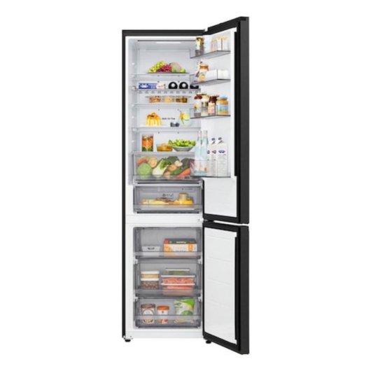 Frigorífico Combi LG GBBS322AEV No Frost 203cm 375L A Negro DoorCooling+ LINEARCooling