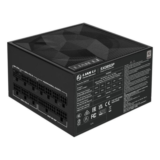 Alimentation Lian Li SX0850P 850W Certification 80 PLUS Platinum modulaire