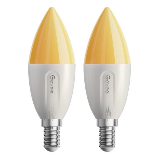 Lâmpada Inteligente Govee B600CC02 Bluetooth E14 16M Cores Pack 2