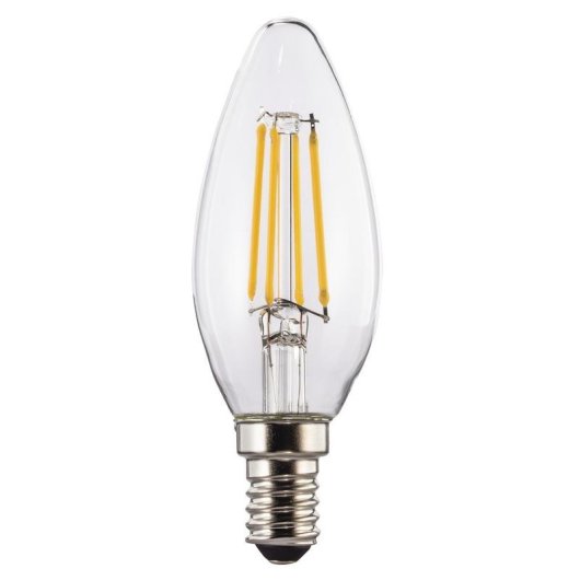 Lampada LED Hama 00112823 E14 4W 470lm Bianco Caldo Candela