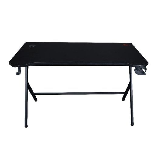 Mesa Gaming Konix 120 cm MDF Metal Passe-câbles Support Manette