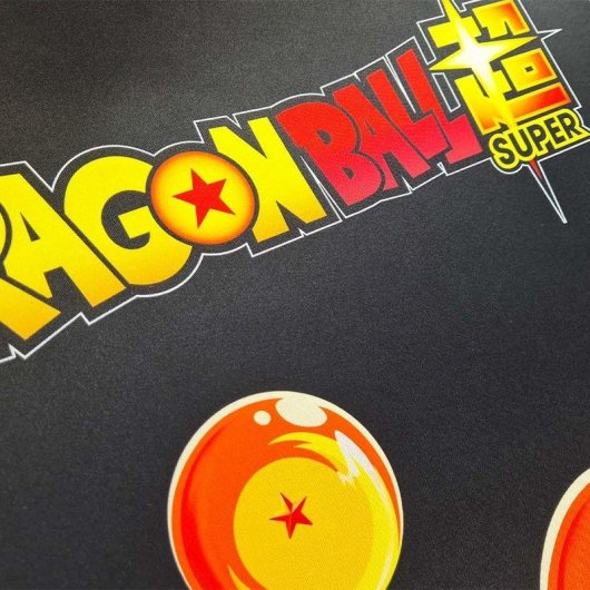 Bureau gaming Subsonic Dragon Ball 120 cm avec support en fibre de carbone, métal, bouteille et casque audio inclus, tapis de souris