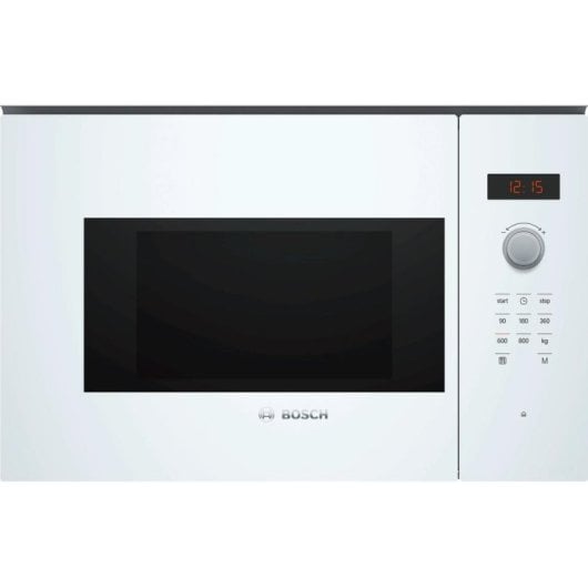 Micro-ondes Bosch BFL523MW1F 20 Litres 800W Intégré LED Programmes Automatiques