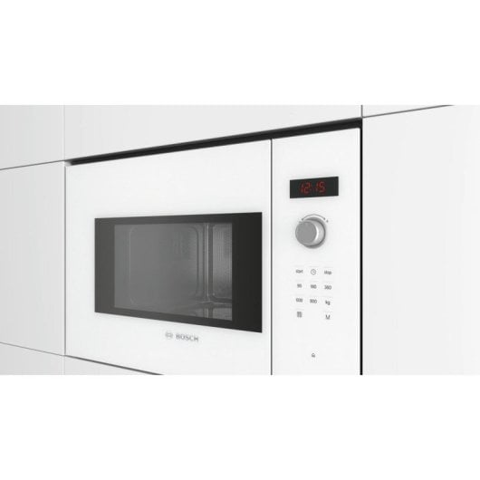 Micro-ondes Bosch BFL523MW1F 20 Litres 800W Intégré LED Programmes Automatiques