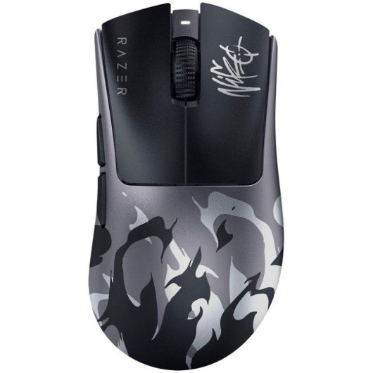 Rato Razer DeathAdder V4 Pro NiKo Edition Wireless 45000DPI Preto 8000Hz 57g