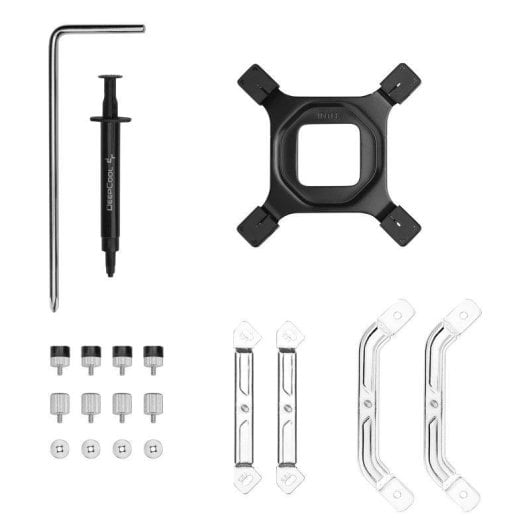 Luftkühlung DeepCool Sockel AM4/AM5 120mm AK700 DIGITAL WH LCD Display Weiß