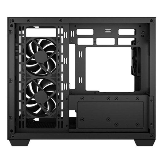 Caixa Micro-ATX DeepCool CG330 3F Vidro Temperado 3 Ventoinhas ARGB Preta