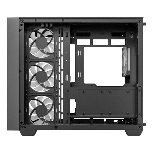 Caja DeepCool CG530U 4F Cristal Curvo ATX 4 Ventiladores ARGB Negra