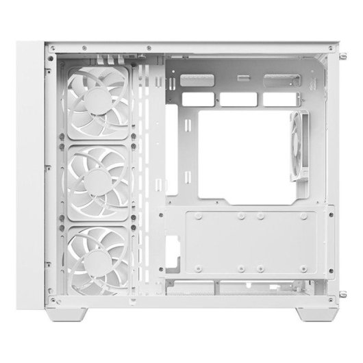 PC-Gehäuse DeepCool CG530U 4F Weiß Curved Glass 4x ARGB PWM USB-C