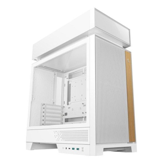 PC-Gehäuse DeepCool CL660 WH Hypersplit Tower 2x120mm ARGB Type C Weiß