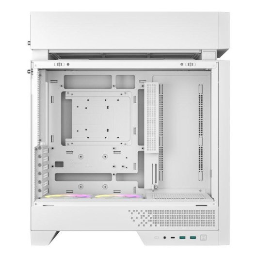 PC-Gehäuse DeepCool CL660 WH Hypersplit Tower 2x120mm ARGB Type C Weiß