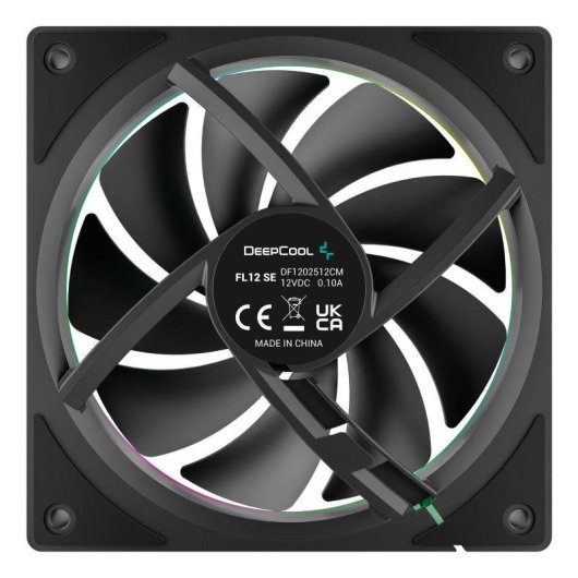 Ventilador suplementario DeepCool FL12R SE 120mm 1900RPM ARGB pack 3 unidades