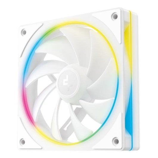 Ventilador suplementario DeepCool FL12R SE WH 120 mm 1900 RPM ARGB pack 3 unidades