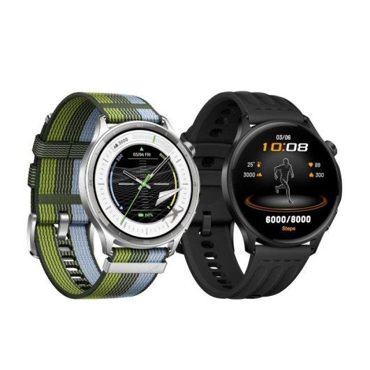 Oppo Watch S Bluetooth NFC GPS 44,9mm AMOLED Preto Resistente Água 5ATM+IP68 SpO2 ECG