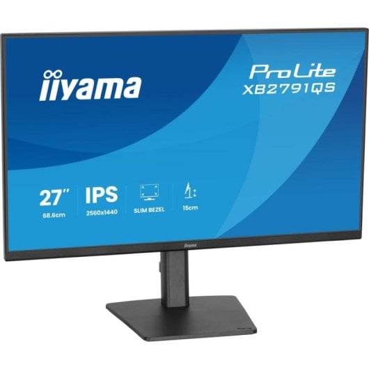 Monitor iiyama ProLite XB2791QS-B1 27" QuadHD 75Hz IPS Höhenverstellbar 1ms