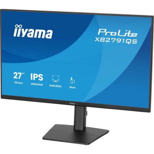 Monitor iiyama ProLite XB2791QS-B1 27" QuadHD 75Hz IPS Höhenverstellbar 1ms
