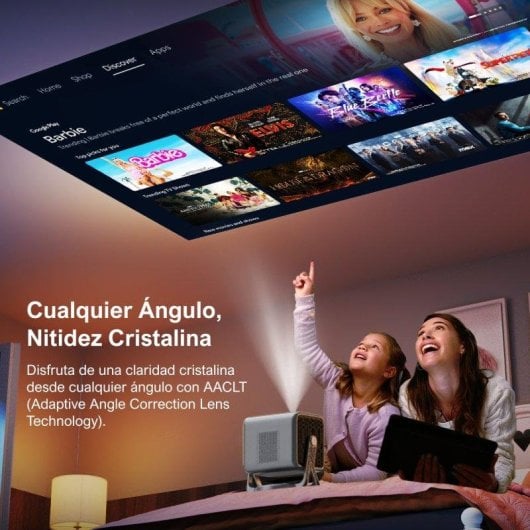 Beamer Ultimea Nove C40 FullHD 600 Lumen 120" LCD Android TV Smart Gimbal HDR10+ Portabel