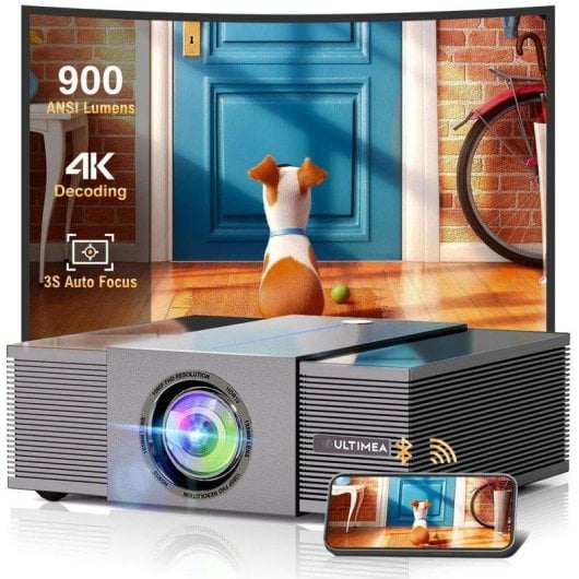 Beamer Ultimea Apollo P60 FullHD 900 Lumen 120" LCD Smart WiFi Miracast Airplay DSP