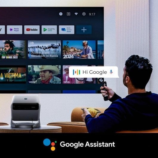 Proyector Ultimea Nove C40 FullHD 600 Lúmenes 120" LCD LED Smart TV Portabel