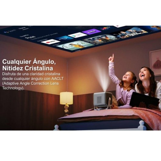 Proyector Ultimea Nove C40 FullHD 600 Lúmenes 120" LCD LED Smart TV Portabel