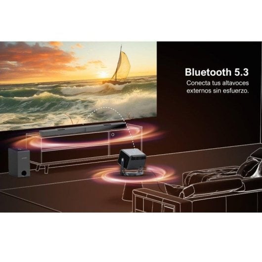 Proyector Ultimea Nove C40 FullHD 600 Lúmenes 120" LCD LED Smart TV Portabel