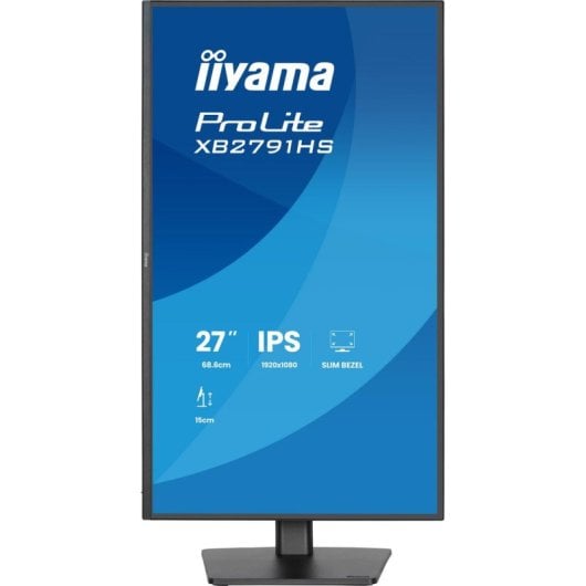Monitor iiyama ProLite XB2791HS-B1 27" FullHD 120Hz IPS Altura Ajustável 1ms