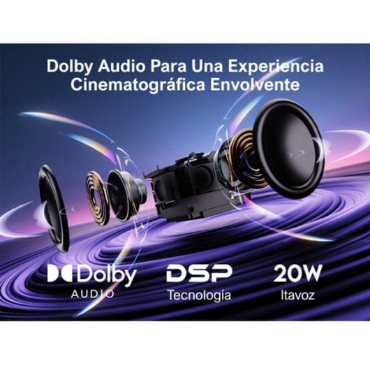 Proyector Ultimea Apollo P50 FullHD 700 Lúmenes 120" LCD Smart TV Portabel Dolby Audio