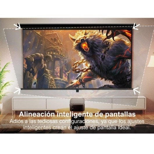 Proyector Ultimea Apollo P50 FullHD 700 Lúmenes 120" LCD Smart TV Portabel Dolby Audio