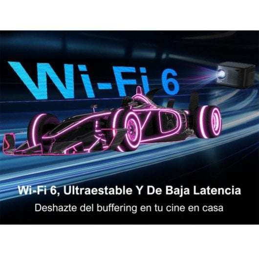 Proyector Ultimea Apollo P50 FullHD 700 Lúmenes 120" LCD Smart TV Portabel Dolby Audio