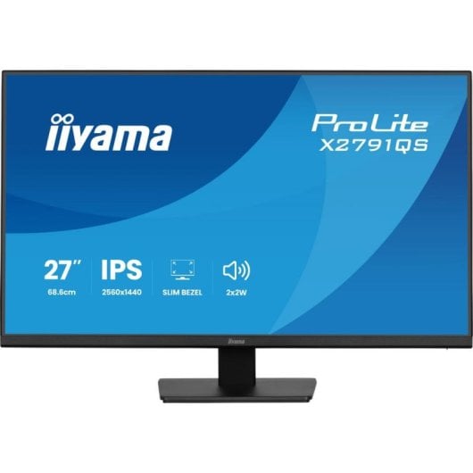 Écran PC iiyama ProLite X2791QS-B1 27" Quad HD 75Hz IPS 1ms Haut-parleurs VESA