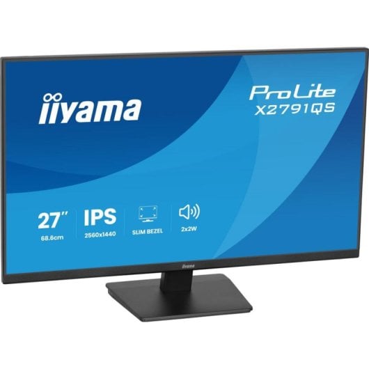 Écran PC iiyama ProLite X2791QS-B1 27" Quad HD 75Hz IPS 1ms Haut-parleurs VESA