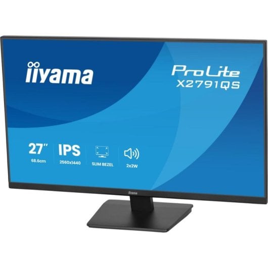 Écran PC iiyama ProLite X2791QS-B1 27" Quad HD 75Hz IPS 1ms Haut-parleurs VESA