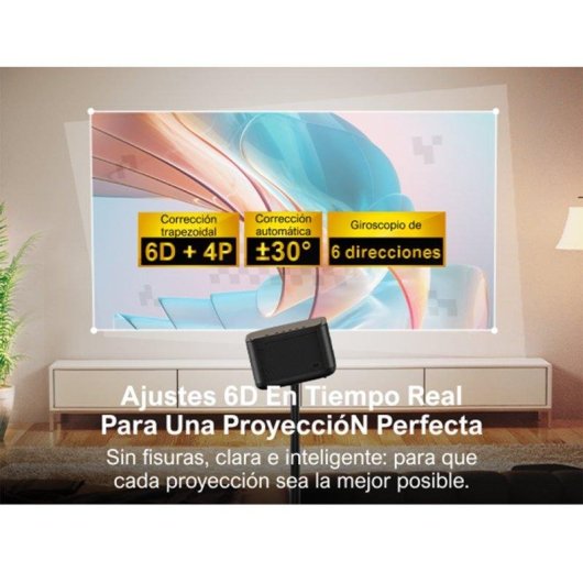 Beamer Ultimea Apollo P50 FullHD 700 Lumen 120" LCD Smart Dolby Audio Tragbar