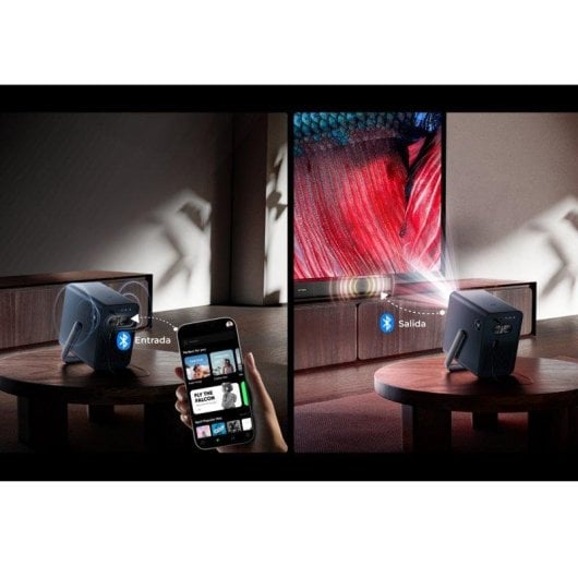 Proyector Ultimea Poseidon E40 FullHD 1000 Lúmenes 120" LCD Smart TV Google Chromecast