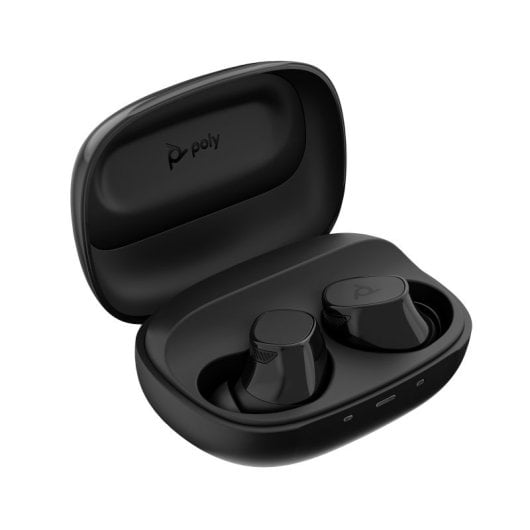 Poly Voyager Free 20 Auriculares inalámbricos Bluetooth con cancelación de ruido negros