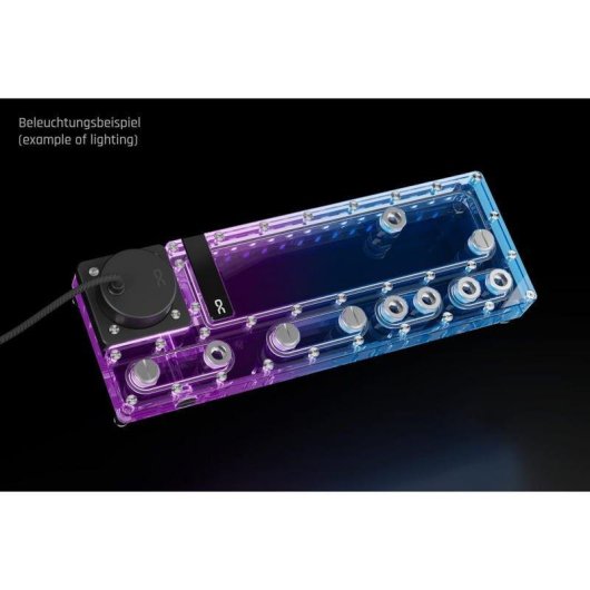 Alphacool Core Distro Plate 360 Rechts D5/DDC V.2 mit D5 Apex Pumpe