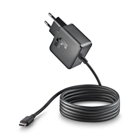 Cargador de dispositivos móviles NGS GAN45W-C USB-C 45W GaN PD 3.0 Negro
