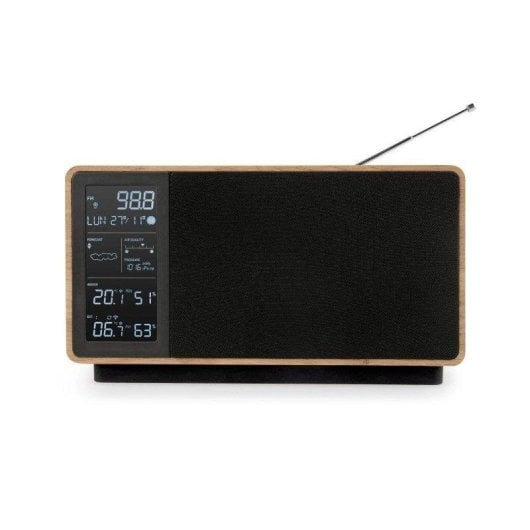 Barra de som Thomson WS202tbk Bluetooth 50W Estação Meteorológica Ecrã LCD