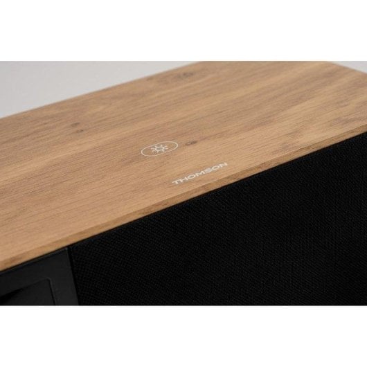 Barra de som Thomson WS202tbk Bluetooth 50W Estação Meteorológica Ecrã LCD