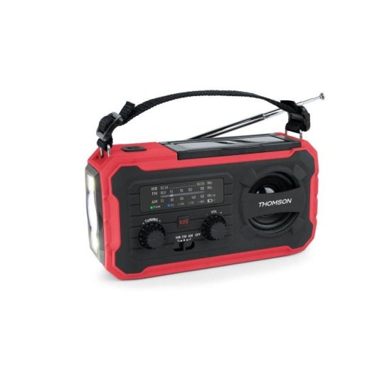 Radio Thomson RT280R Radio d'urgence solaire longue autonomie lampe SOS