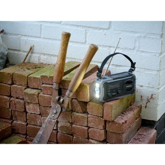 Rádio de Emergência Thomson RT280G Solar 4000mAh Linterna SOS USB-C