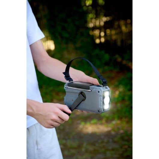 Rádio de Emergência Thomson RT280G Solar 4000mAh Linterna SOS USB-C