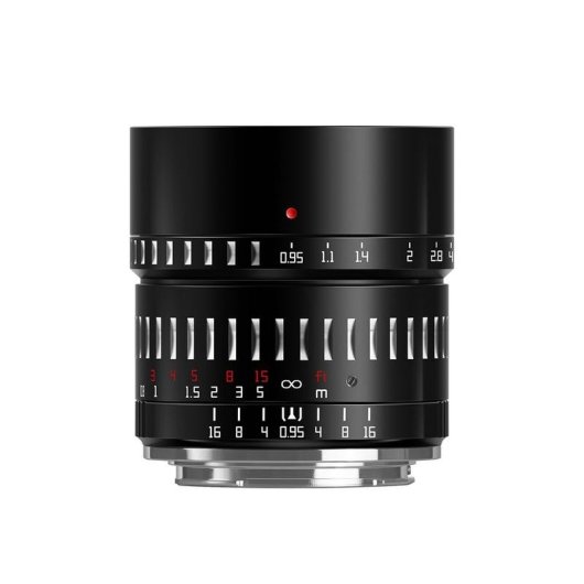 Objektiv TTArtisan APS-C 50 mm f/0.95 Manuell Sony E Metall Schwarz