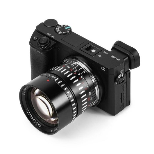 Objektiv TTArtisan APS-C 50 mm f/0.95 Manuell Sony E Metall Schwarz