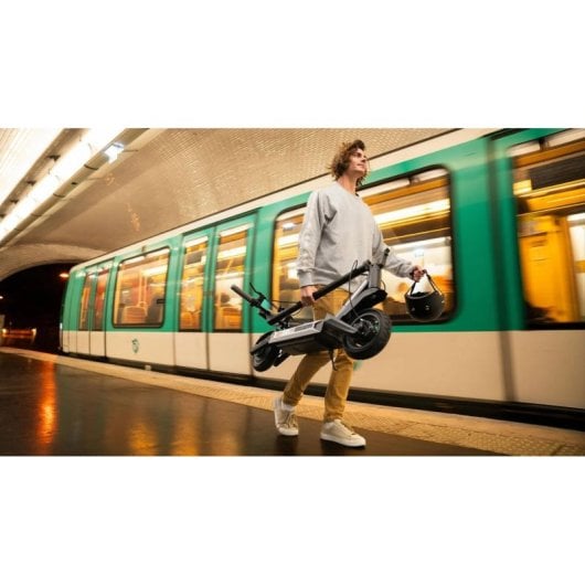 Patinete électrique Navee S60 500W Autonomie 60km Roues 10'' Frein tambour IPX5 Noir