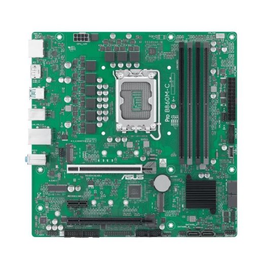 Schede Madri ASUS PRO B860M-C-CSM B860 LGA1851 DDR5 Micro ATX RAID Gigabit Ethernet
